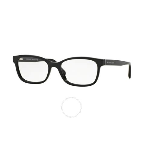 Burberry Ladies Black Oval Eyeglass Frames BE2201 3001 52